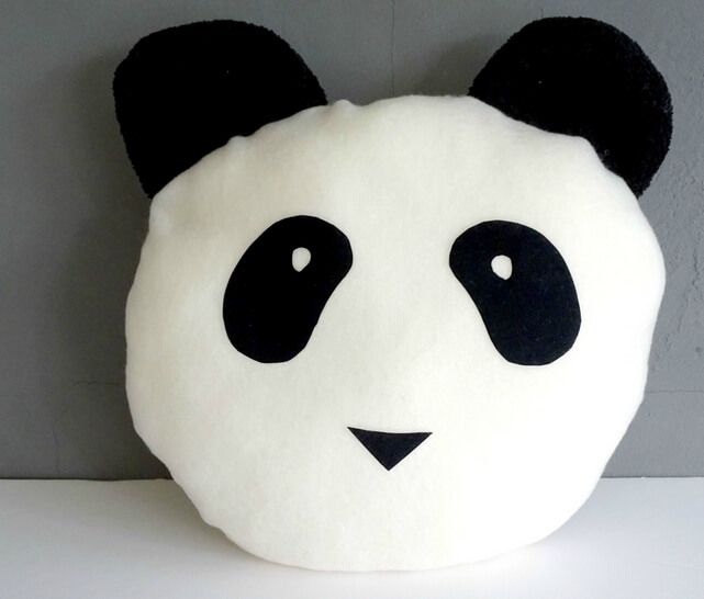 Couture Pour les Enfants Nantes Coussin Panda
